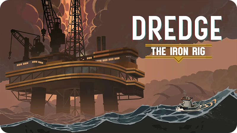 Dredge the iron rig trailer