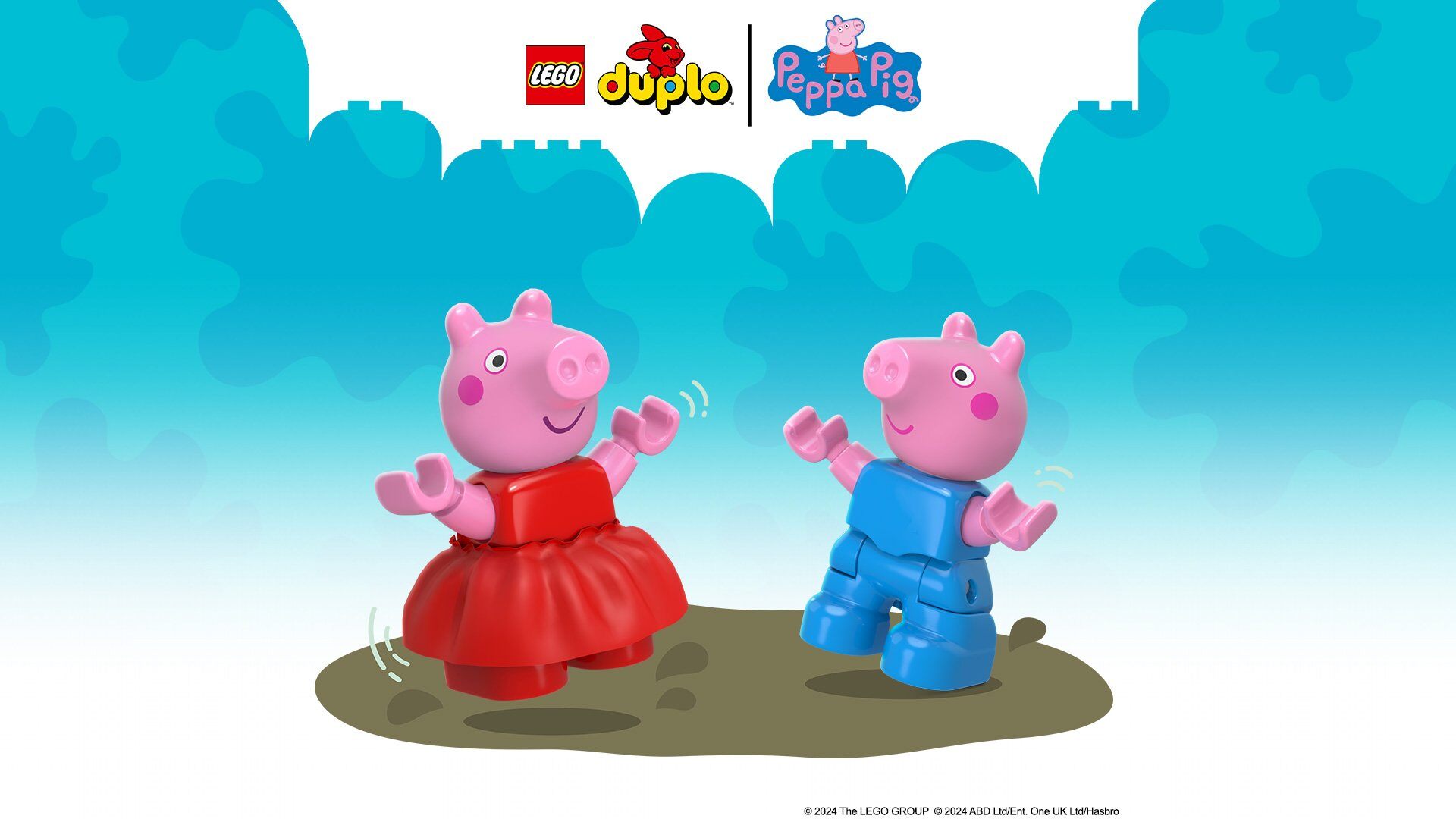 Introducing the LEGO® DUPLO® PEPPA PIG mobile app, just in time for PEPPA PIG’s 20th Anniversary