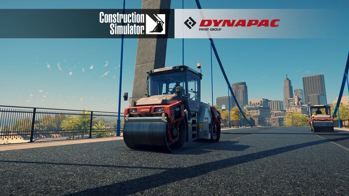 Dynapac as a new brand for the Construction Simulator machine park announced!