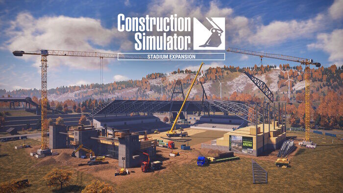 Kick-off for the construction of the new stadium in Friedenberg: Construction Simulator - Stadium Expansion now available